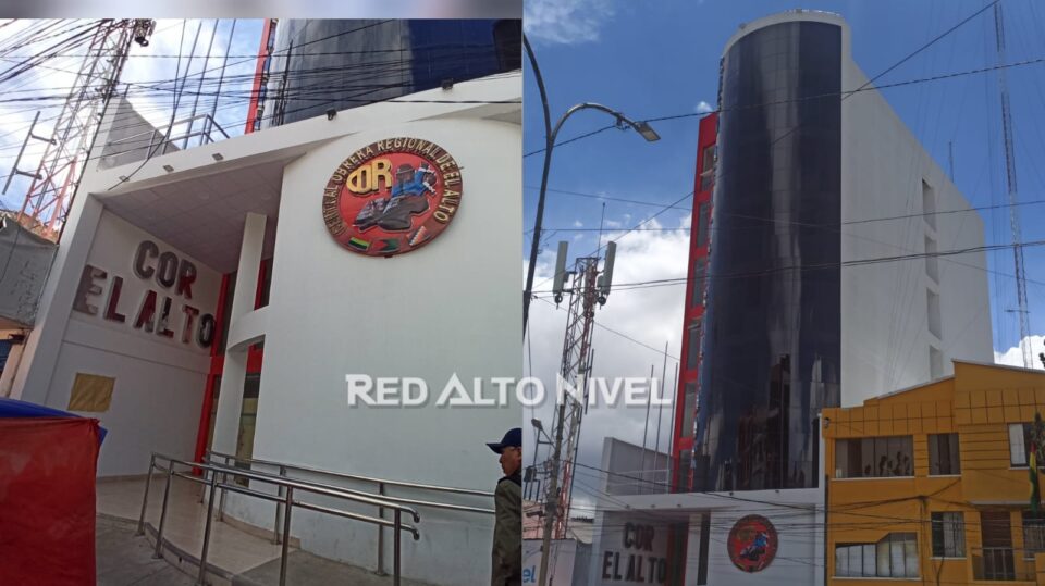 Nueva sede de la COR El Alto