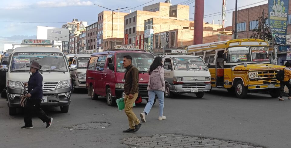 Trameaje en El Alto