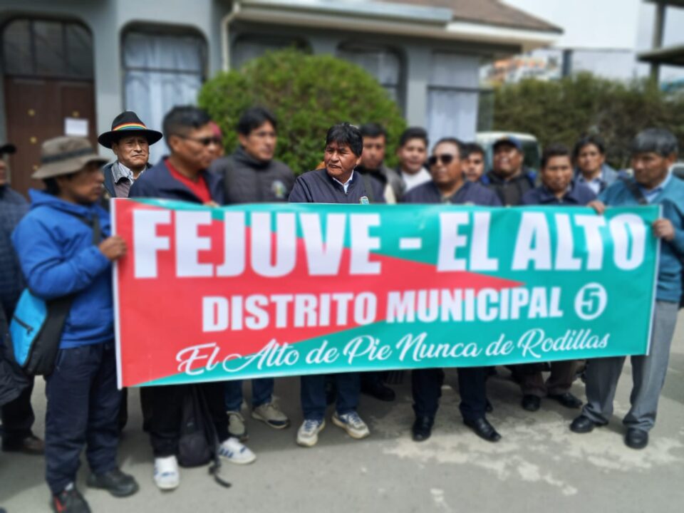 Junta de vecinos Distrito 5 El Alto