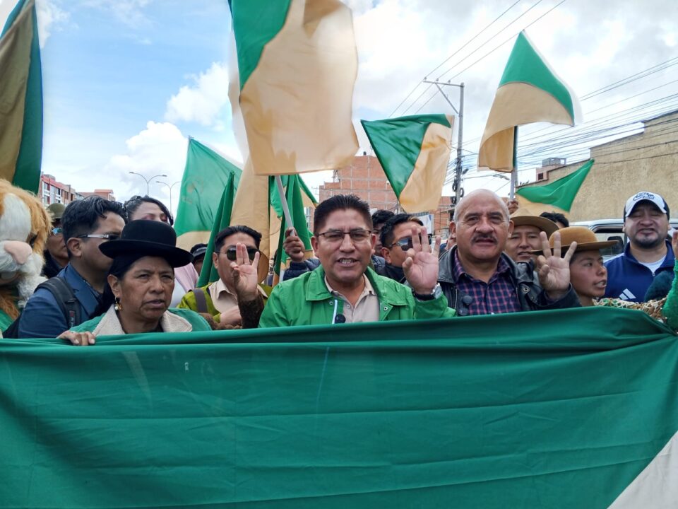 Félix Patzi y David Vargas
