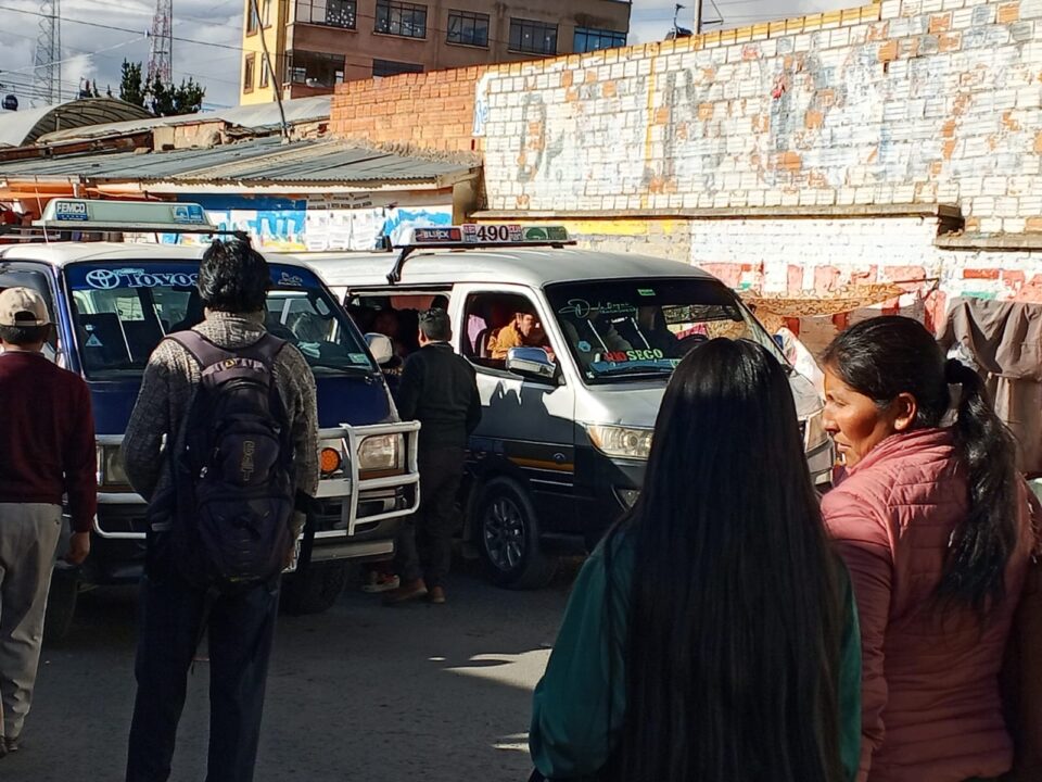 Trameaje en El Alto