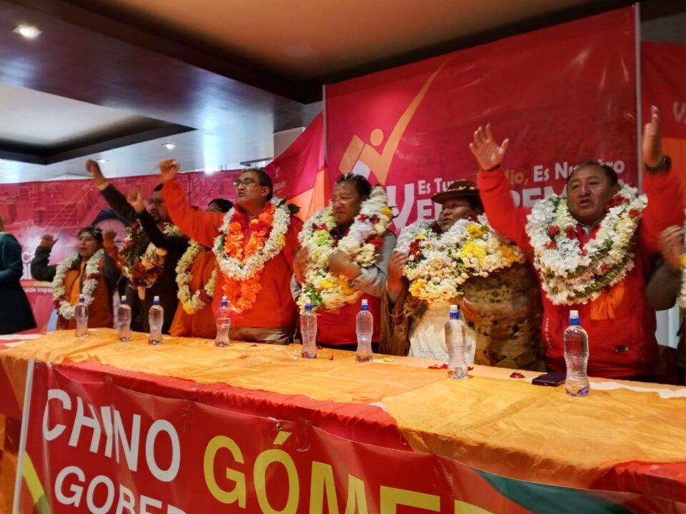 Oscar Huanca Silva candidato Venceremos
