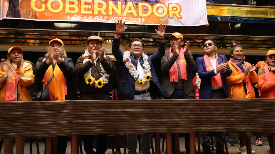 Rury Balladares candidato a la alcaldía de El Alto por VIDA