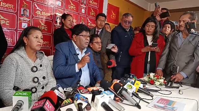 Eliser Roca Alcalde de la ciudad de El Alto