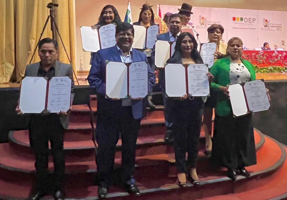 Eliser Roca alcalde de El Alto