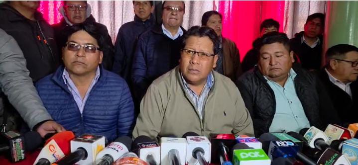 Eddy Condori ejecutivo interino de choferes de El Alto