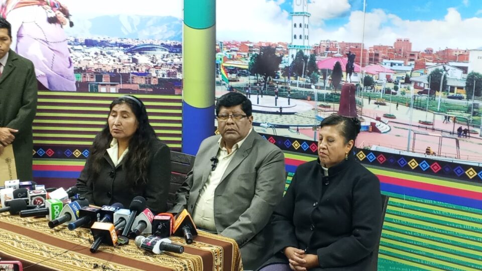 Eliser Roca, alcalde de El Alto