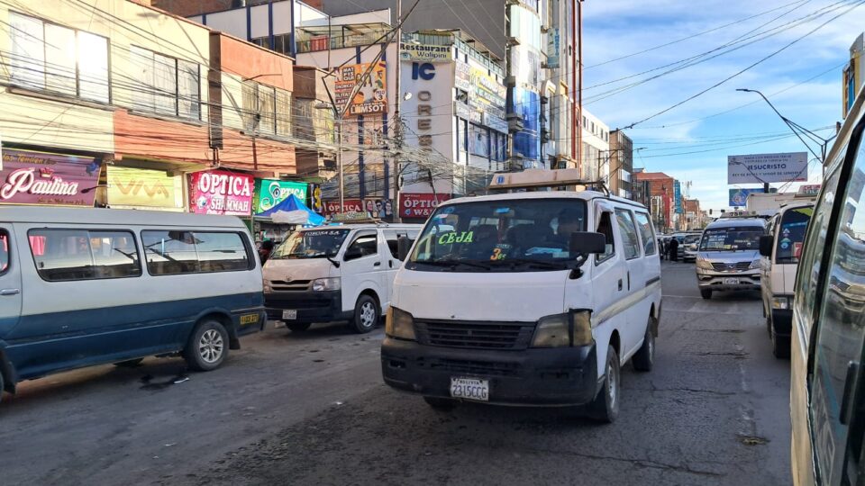 Transporte público El Alto