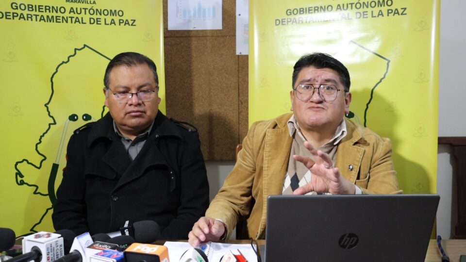 Jefe de la Unidad de Epidemiología del SEDES, Dr. Marcelo Parra