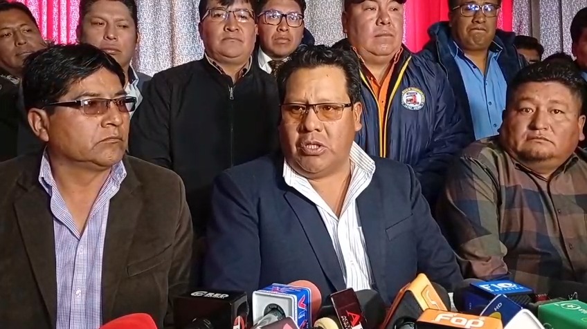 Eddy Condori, ejecutivo de choferes 1 de Mayo El Alto