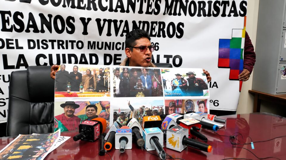 Toño Siñani dirigente gremial