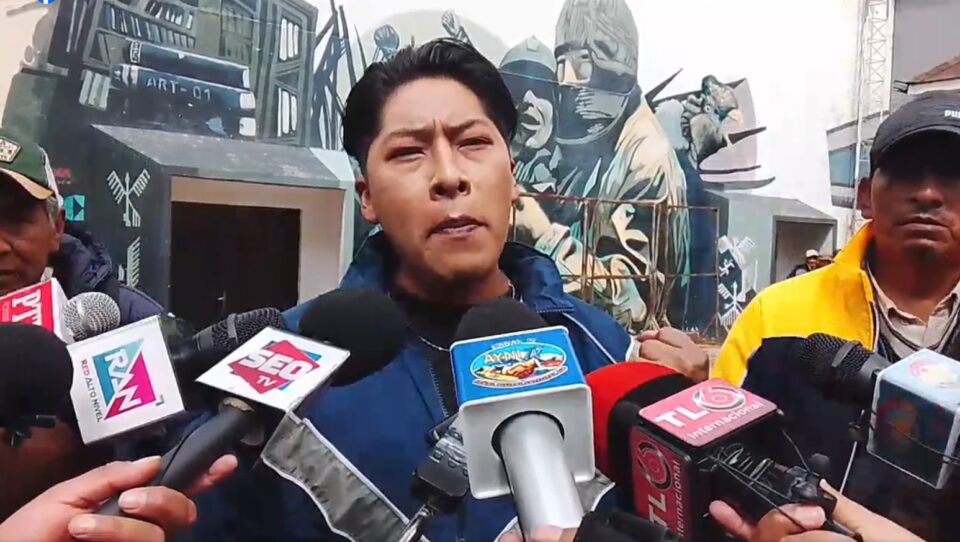 Jhoel Maidana exdirigente del MAS arcista