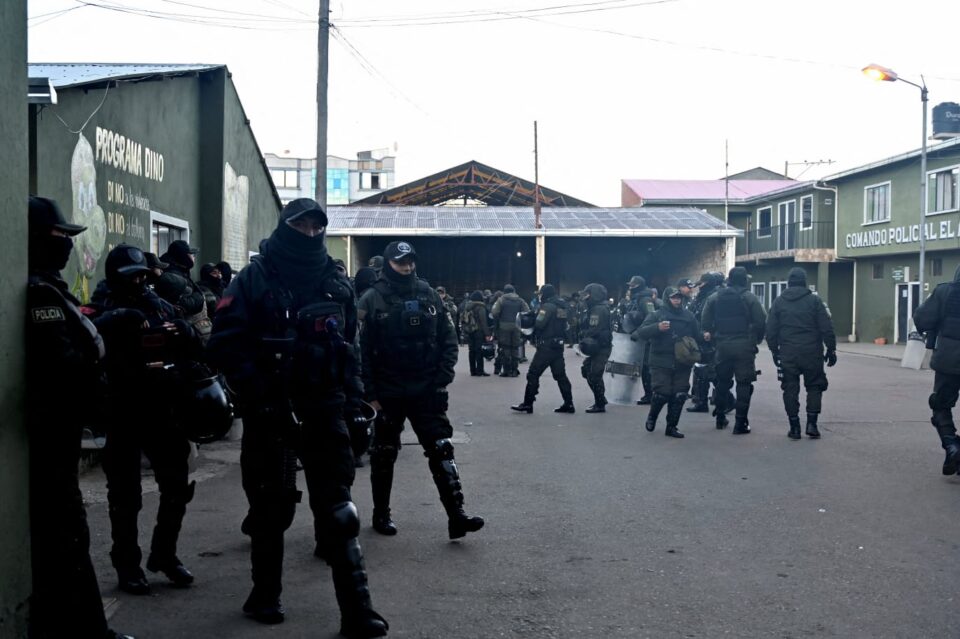 Comando Regional de la Policía en El Alto