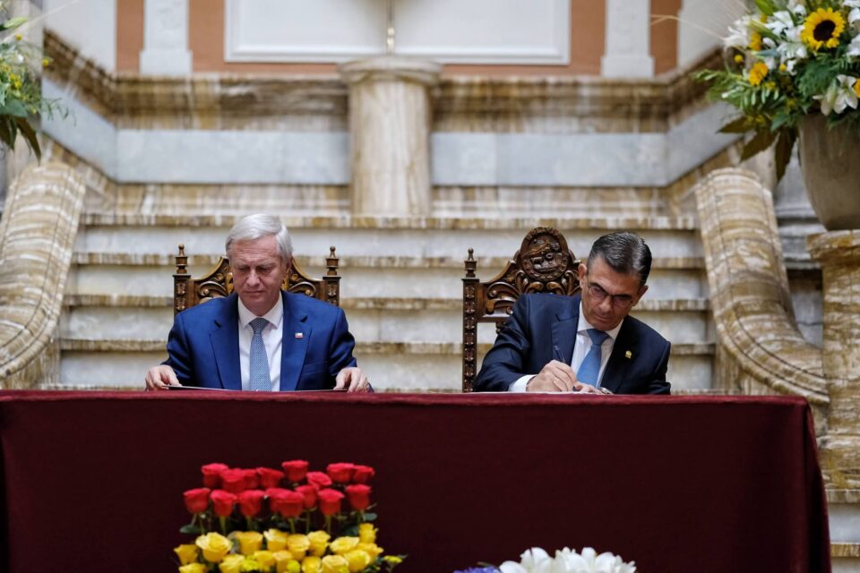 Presidentes de Bolivia y Chile